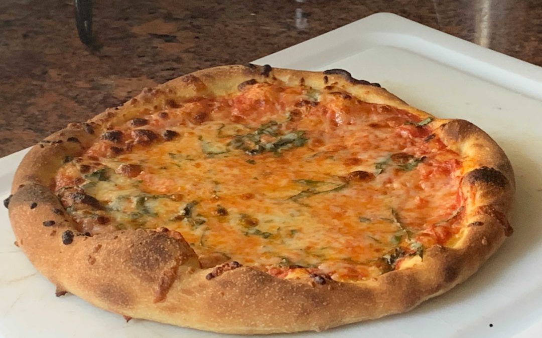 A great spinach pizza.