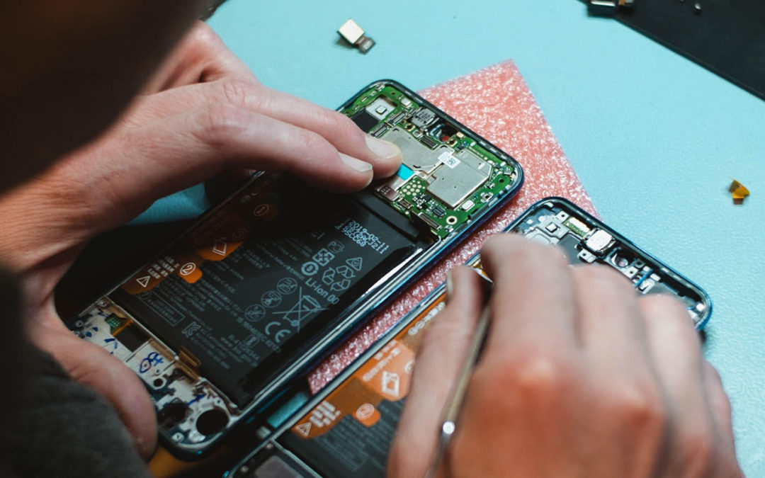 Repairing a smartphone